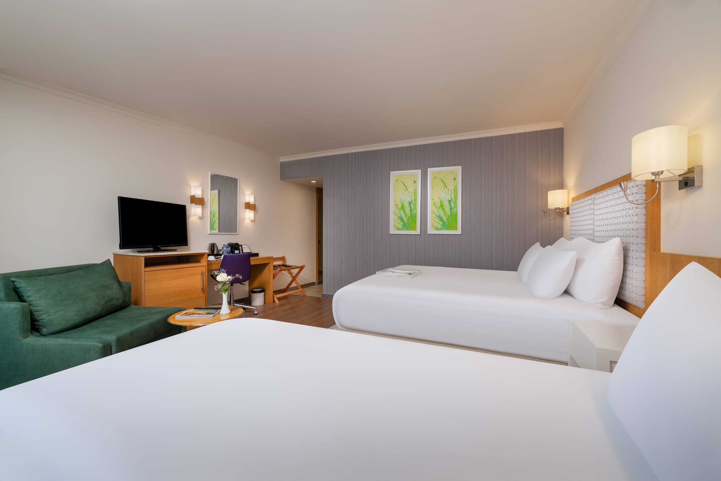 Standard Garden View Room with French Balcony 1