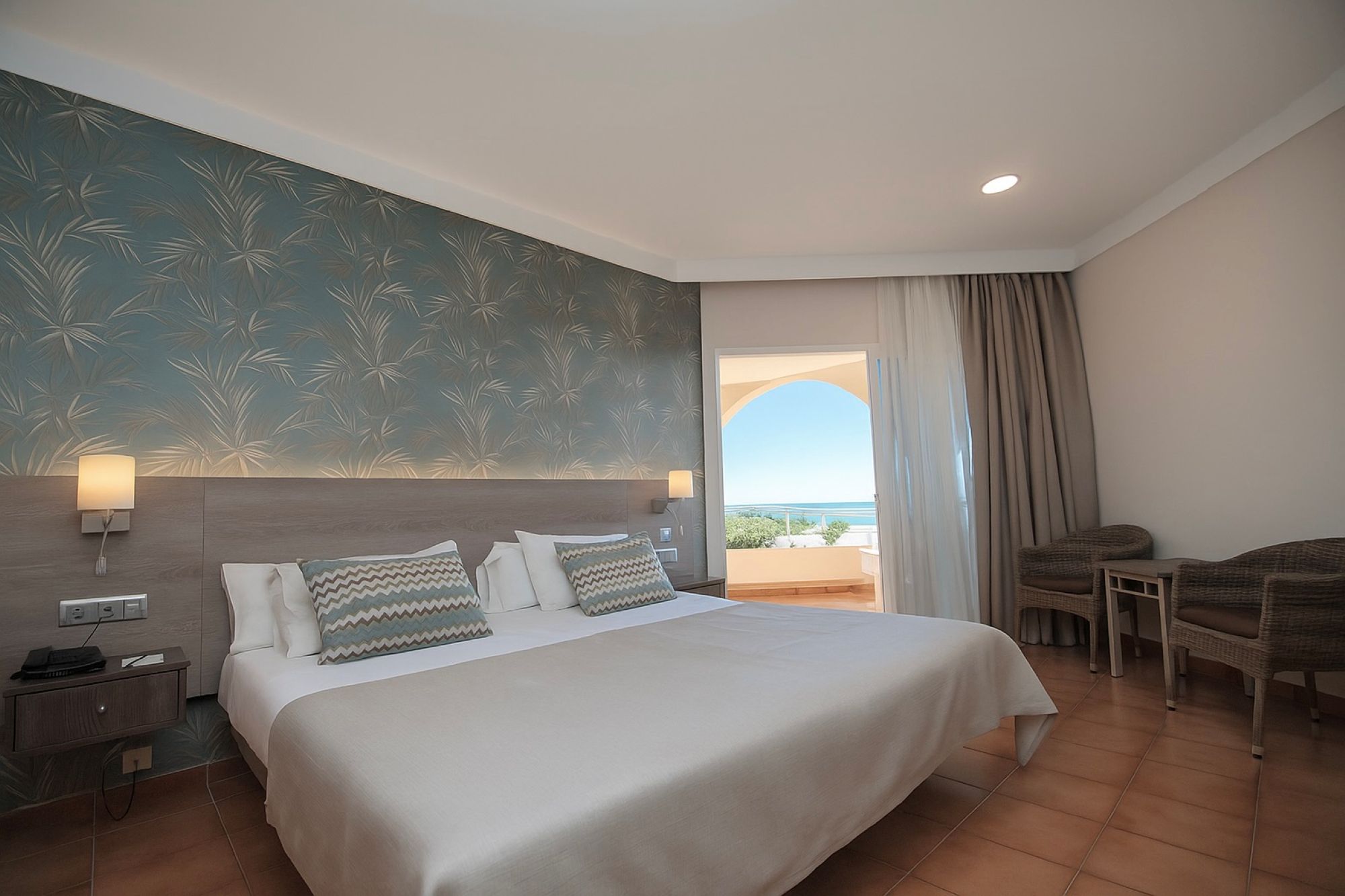 Double Standard Room Sea View Single Use With Balcony Or Terrace 2