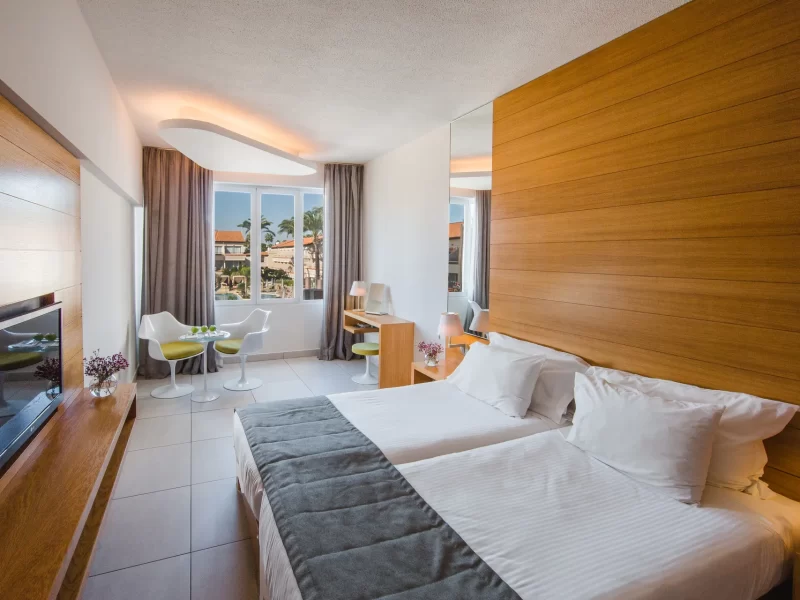 Superior Twin Room Pool View 1