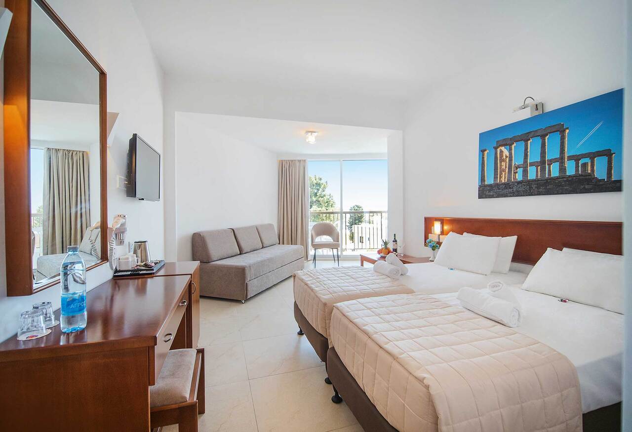 Twin Room Inland View 2