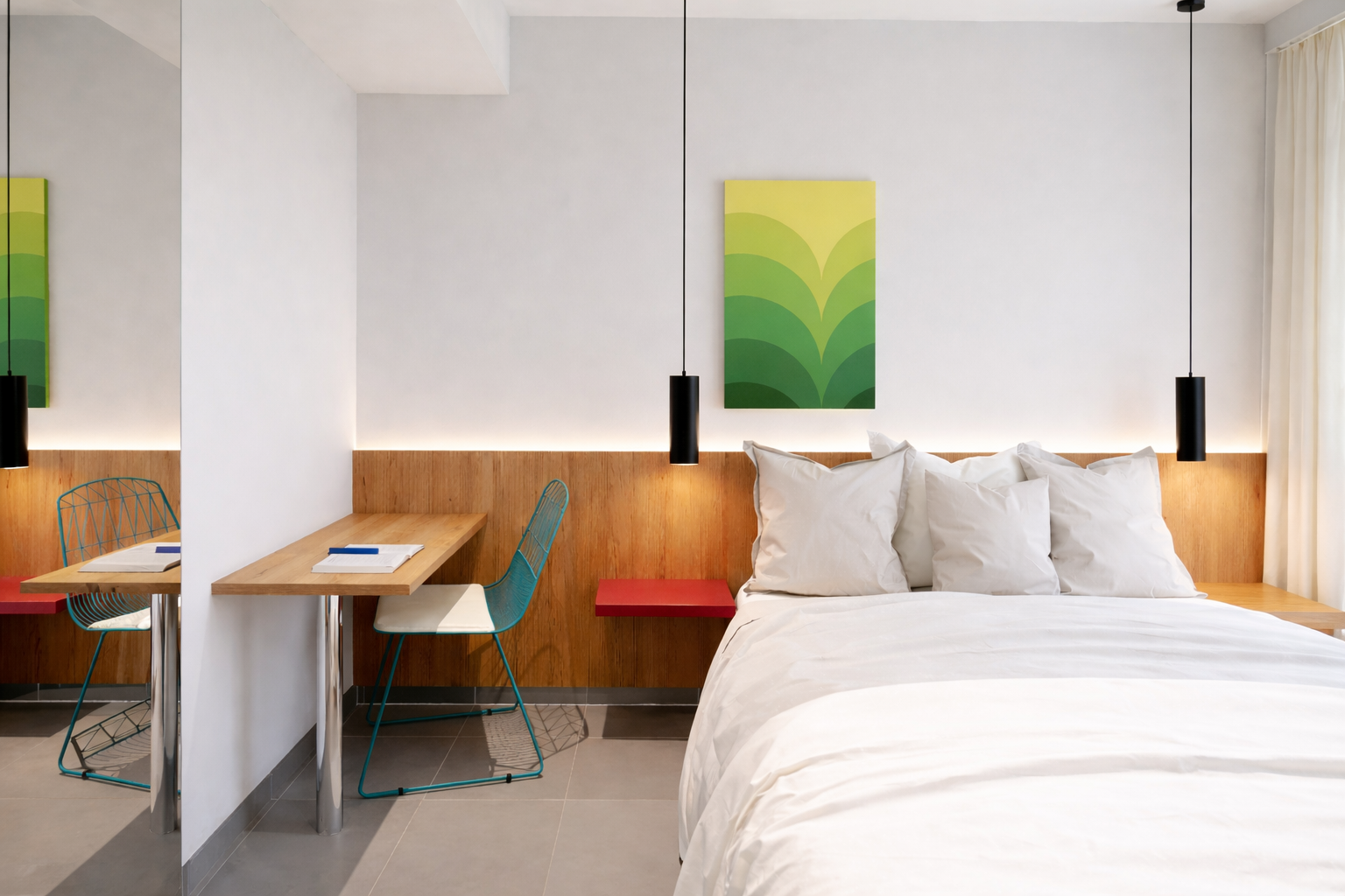 Double Room City View or Pool View 2