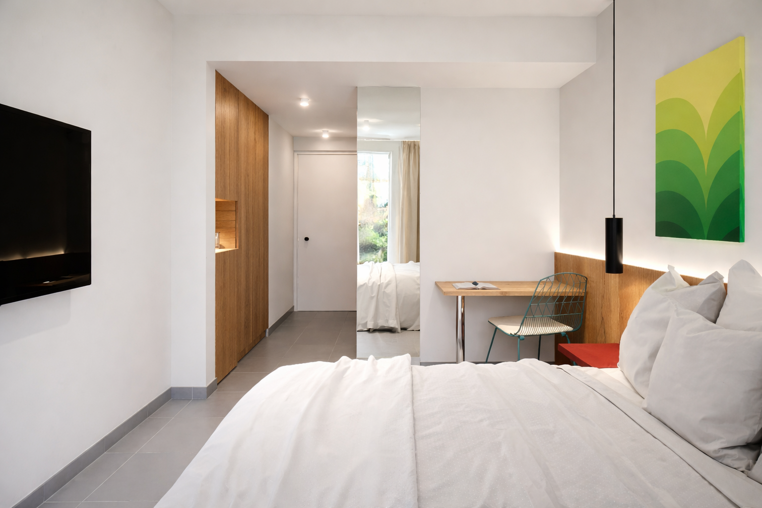 Double Room City View or Pool View 4